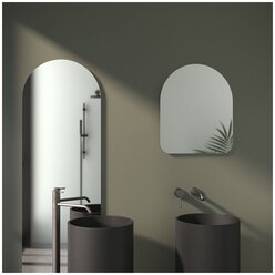 Зеркало настенное Арка EDGE EVOFORM 50х60 см, для гостиной, прихожей, спальни, кабинета и ванной комнаты, SP 9994