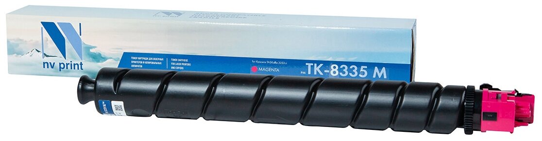 Тонер-картридж NV Print NV-TK-8335M для для Kyocera TASKalfa 3252ci, Kyocera TASKalfa 3253ci, TK-8335M (совместимый, пурпурный, 15000 стр.)