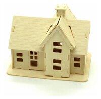 Сборная модель Мир деревянных игрушек Летний домик (П069)