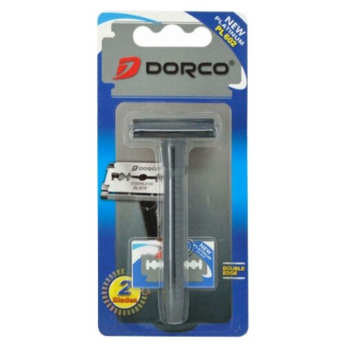 фото Т-образная бритва Dorco PL602 сменные кассеты – 2 шт.