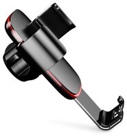 Держатель Baseus Metal Age Gravity Car Mount (Suyl-D01/D09/D0G/D0S) серебристый