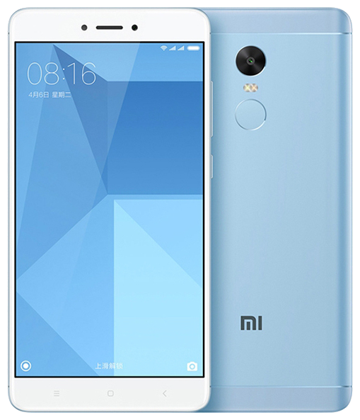  Xiaomi Redmi Note 4X 64Gb+4Gb Blue () Snapdragon 625