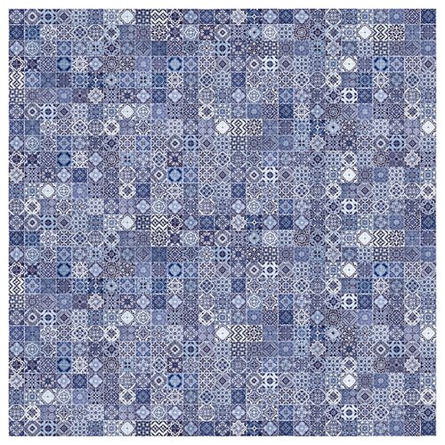 Плитка из керамогранита Cersanit blue Hammam глаз голубой HA4R042D для пола 42x42 (цена за 1.41 м2)