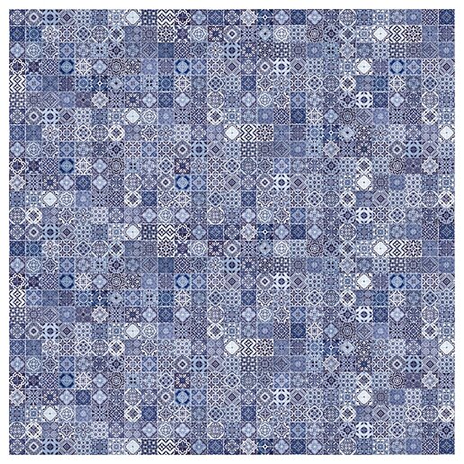 Плитка из керамогранита Cersanit blue Hammam глаз голубой HA4R042D для пола 42x42 (цена за 1.41 м2)