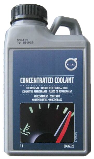 Антифриз Volvo Concentrated Coolant Концентрат 1 Л 31 439 720 VOLVO31439720