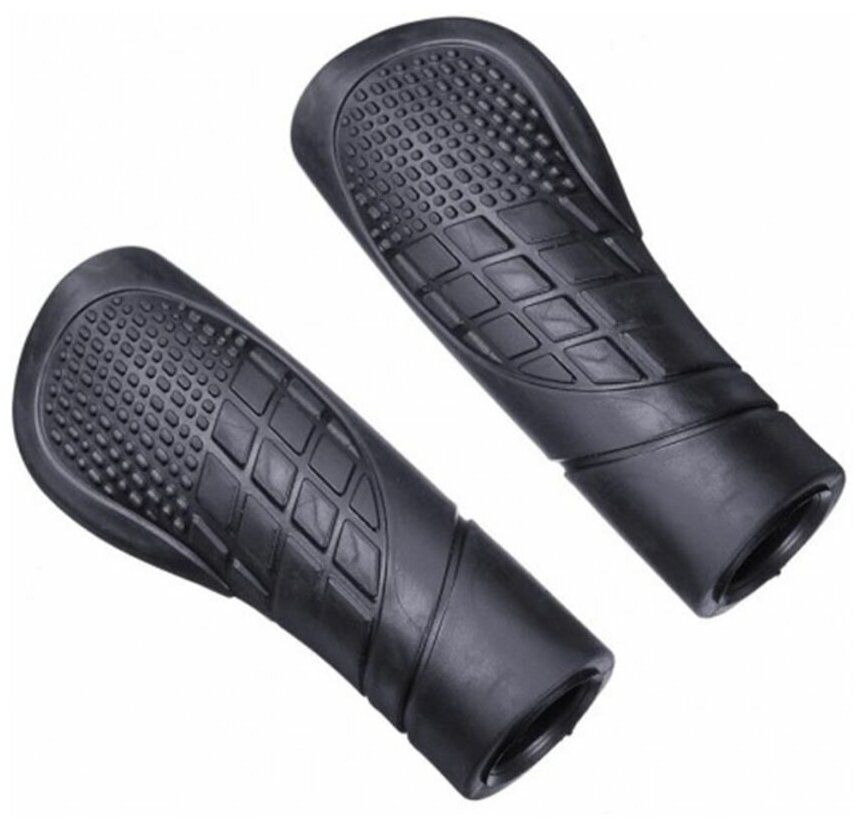 фото Грипсы на руль / ручки резиновые для электросамоката Kugoo M4 / M4 Pro и других, черный