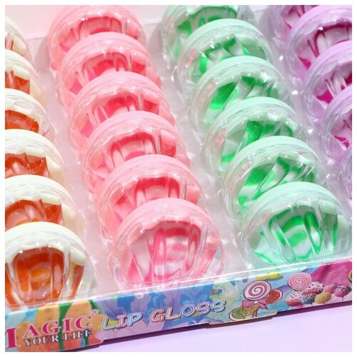 Бальзам для губ «Ракушка жемчужная», микс цветов и запахов