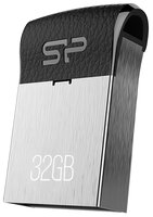 Флешка Silicon Power Touch T35 32GB черный / серебристый