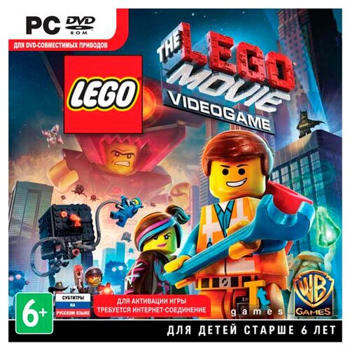 Игра The LEGO Movie - Videogame для PC, электронный ключ batman superman wonder woman keychains anime cartoon key chain ornaments kids toys collection dolls bag pendant gifts