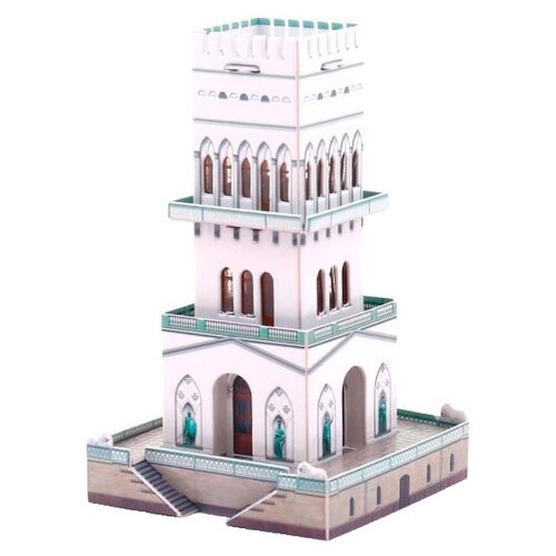 Сборная модель Умная Бумага Белая башня (406) 1:300