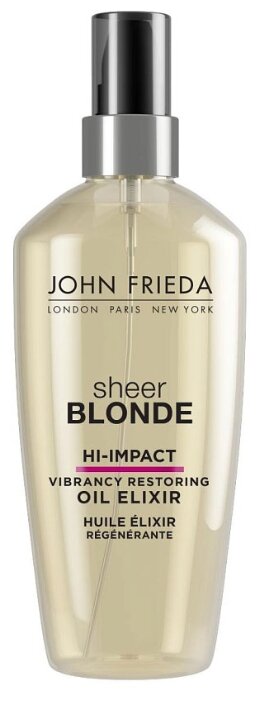 John Frieda Sheer Blonde Масло-эликсир для восстановления сильно поврежденных волос
