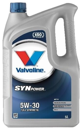 Синтетическое моторное масло VALVOLINE SynPower MST C4 5W-30