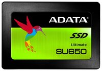 Твердотельный накопитель ADATA Ultimate SU650 480GB (color box)