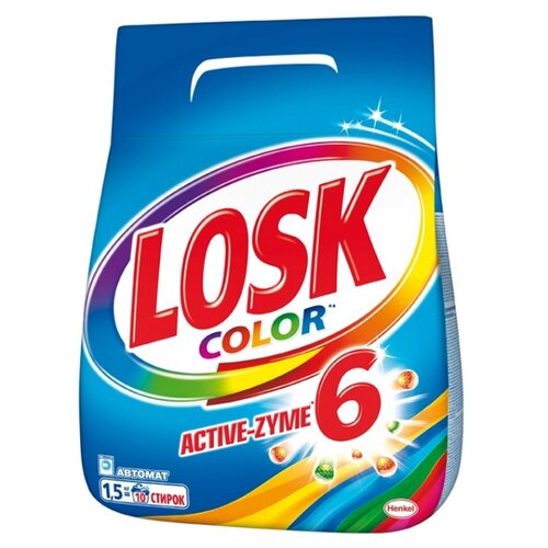 Стиральный порошок Losk Color (автомат) 2,7 кг пластиковый пакет