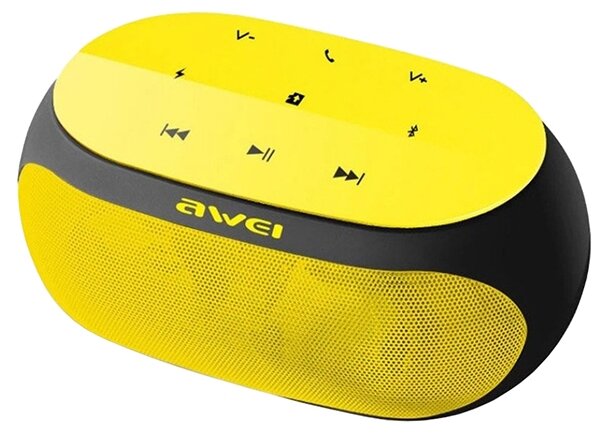 Колонка Awei Y200 Bluetooth черно-желтая