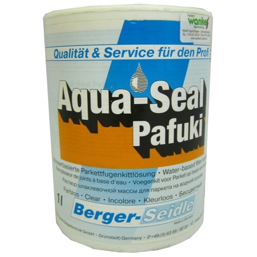 Раствор Berger-Seidle Aqua-Seal Pafuki для приготовления шпатлевки на водной основе водная 5 л