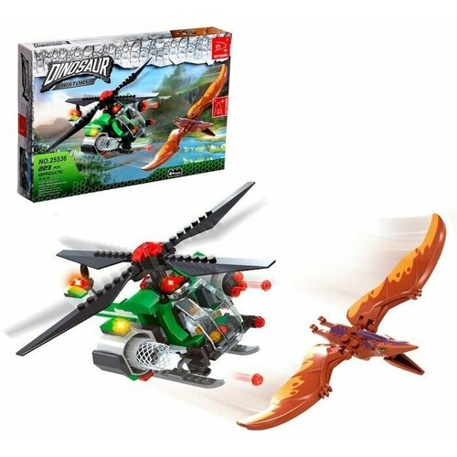 Конструктор Диноленд Погоня за птеродактилем, 223 детали