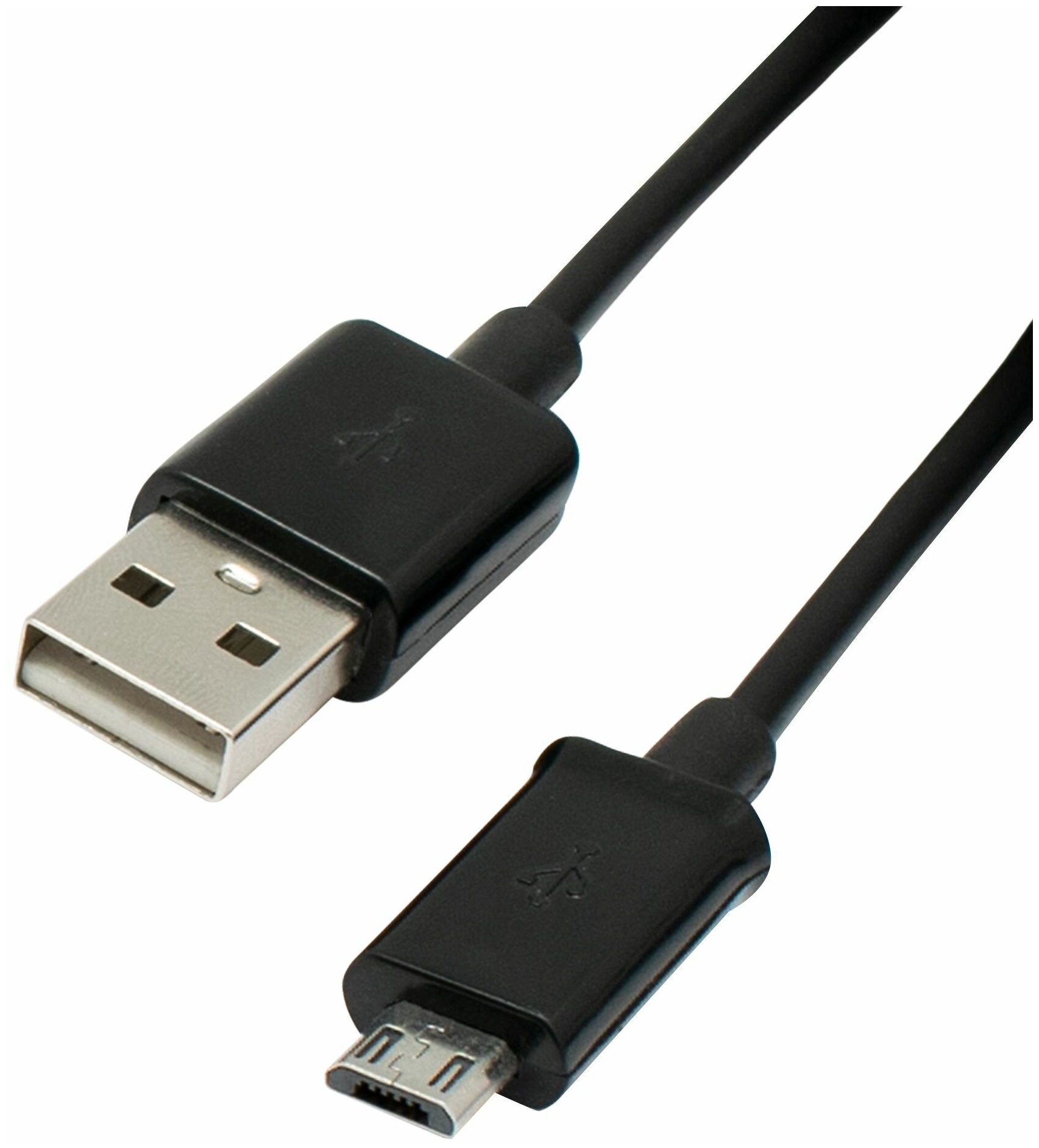 Кабель USB-microUSB Oxion OX-DCC111 0.8 м ПВХ/медь цвет чёрный