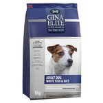Корм для собак Gina Elite Dog White fish&Rice (15 кг) - изображение