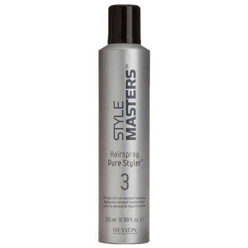 фото Revlon Professional Неаэрозольный лак для волос Style masters Pure styler 3, сильная фиксация, 325 мл