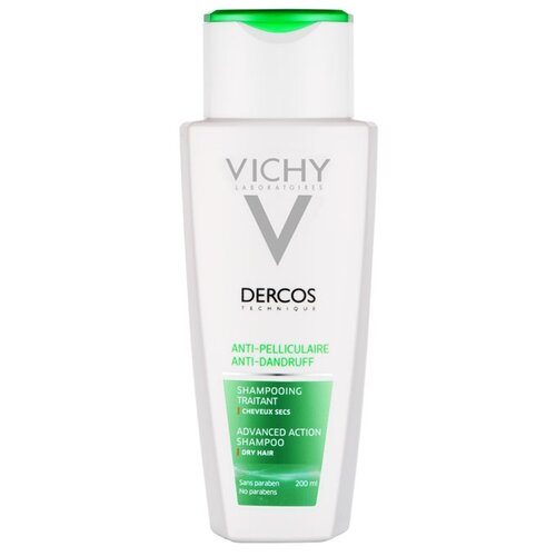 фото Vichy шампунь dercos anti-dandruff dry hair 200 мл