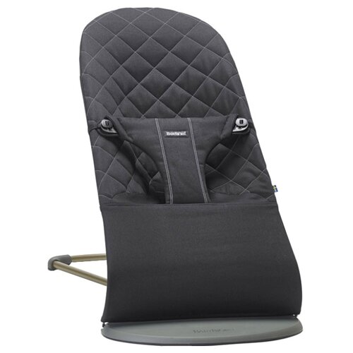 фото Шезлонг babybjorn bliss (хлопок) black