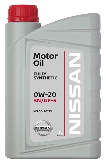 Масло Моторное Синтетическое 1л - 0w20 Motor Oil NISSAN арт. KE90090133R