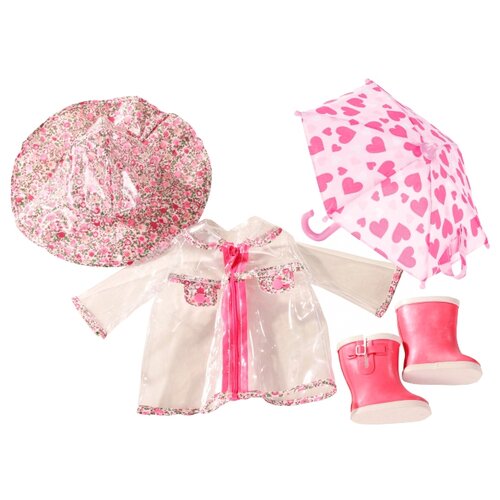 фото Набор одежды для дождливой погоды gotz для куклы 46-50 см, 5 пр.