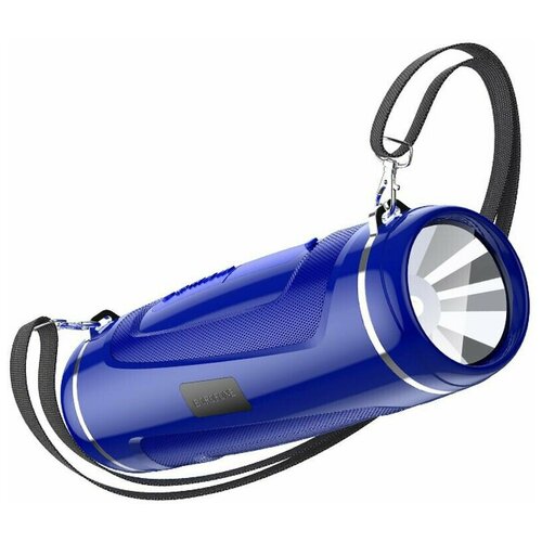 Портативная беспроводная Bluetooth колонка с фонариком блютуз V50 водонепроницаемая 172500₽