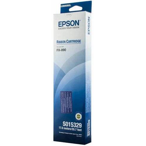 Риббон-картридж EPSON черный для FX-890 C13S015329 картридж epson c13s015329 матричный черный для fx 890 fx 890ii lq590