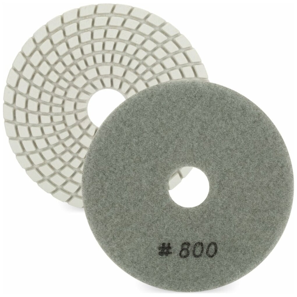 Алмазный гибкий шлифовальный круг Черепашка Р800, 100 мм, сухое шлифование rage by VIRA 558106
