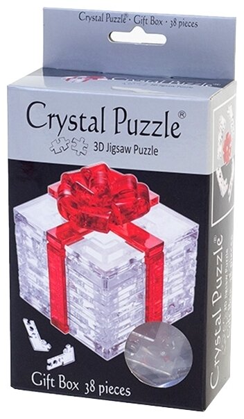 Головоломка 3D Crystal Puzzle Подарок цвет: прозрачный - фото №2