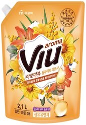 Mukunghwa Кондиционер для белья Aroma Viu Золотая мимоза, 2.1 л