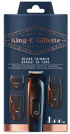 Триммер для бороды GILLETTE King C. SIZE 6