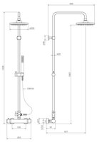 Душевая стойка la Torre 32936 COL