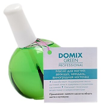 Domix Green Professional масло Авокадо для ногтей (кисточка), 75 мл