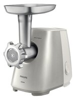 Мясорубка Philips HR2723/20 Viva Collection серебристый/белый