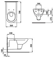 Унитаз LAUFEN Pro Liberty 8.2095.4.400.000.1