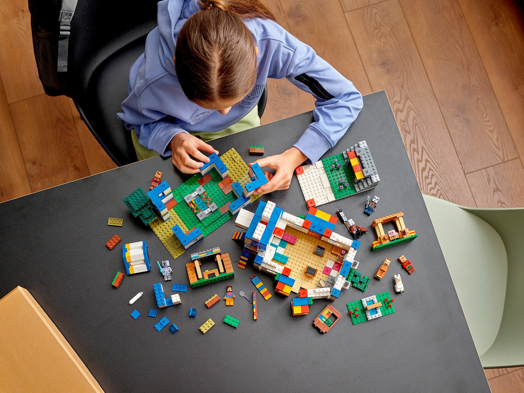 Конструктор LEGO Minecraft "Деревня лам" 21188 - фото №10