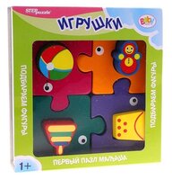 Набор рамок-вкладышей Step puzzle Baby Step Подбираем фигуры Игрушки (89026)