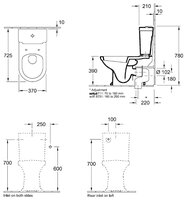 Унитаз Villeroy & Boch Hommage 666210R3