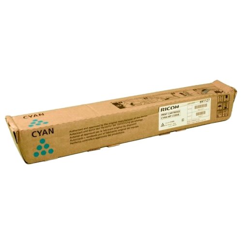 Картридж Ricoh MP C3300E Cyan 841427/842046, 15000 стр, голубой тонер картридж ricoh mpc3501e 841427 842046 голубой для aficio c3001 c3501