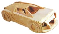 Сборная модель Мир деревянных игрушек Автомобиль будущего (П139)