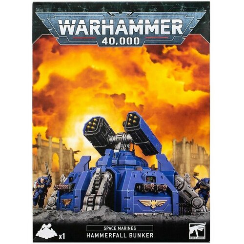 набор миниатюр для настольной игры warhammer 40000 space marines land raider crusader redeemer Набор миниатюр для настольной игры Warhammer 40000 - Space Marines Hammerfall Bunker