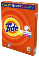 Стиральный порошок Tide Для белого и цветного белья (автомат) 0.5 кг картонная пачка