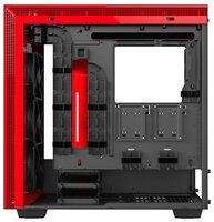 Компьютерный корпус NZXT H700i Black/red