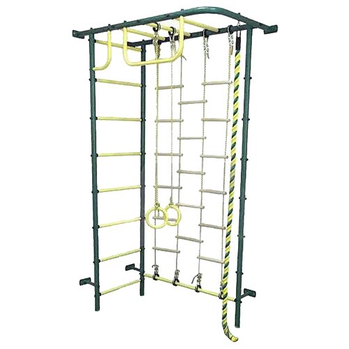 фото Спортивно-игровой комплекс пионер 8л зеленый/желтый