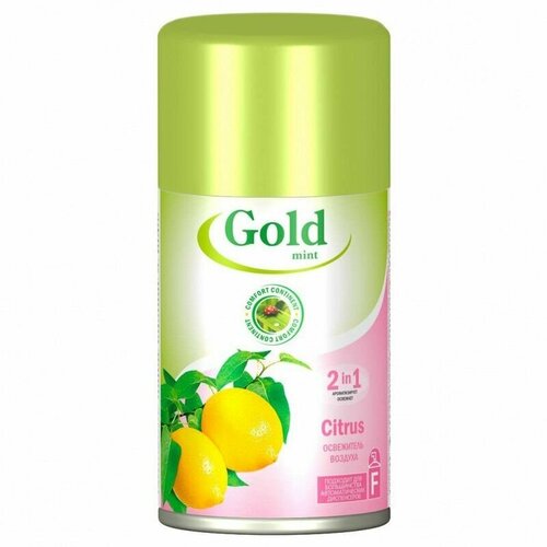 Освежитель воздуха Лимон Gold Mint Citrus 230 мл