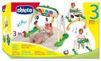 Интерактивная развивающая игрушка Chicco Гимнастический центр 3-в-1 Deluxe белый