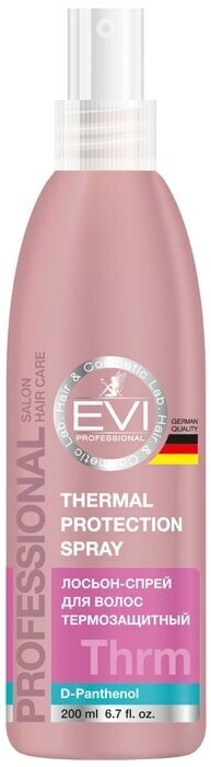 Лосьон-спрей для волос EVI professional Термозащитный 200мл